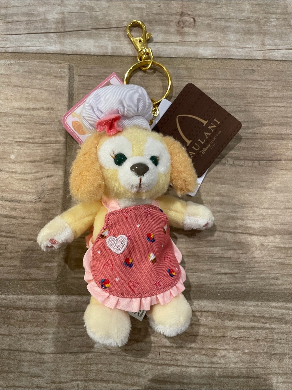 Disney aulani cookie Ann keychain